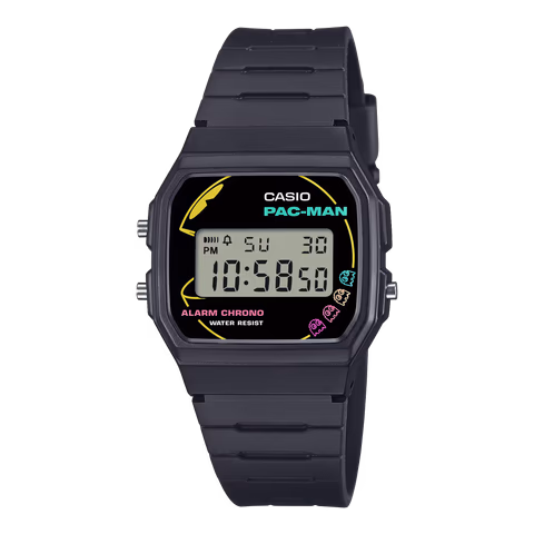 Casio F-91WPC-1A PAC-MAN Collaboration